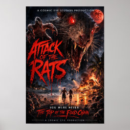 Olho Cósmico – Poster de Terror de Apocalipse na P