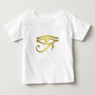 Olho da camisa egípcia do bebê do símbolo do horus