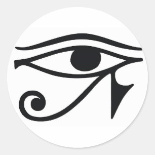 Olho da etiqueta de Horus