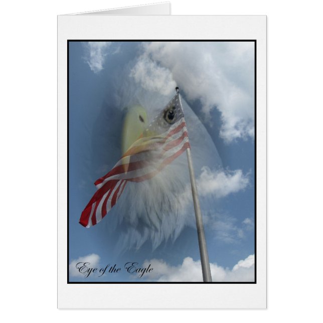 Olho de Eagle - cartão (Frente)