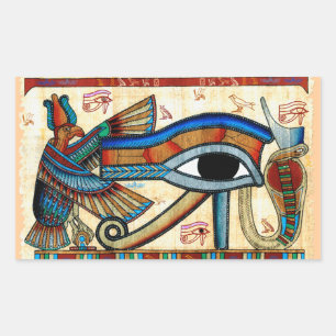OLHO de etiquetas de HORUS Egipto antigo