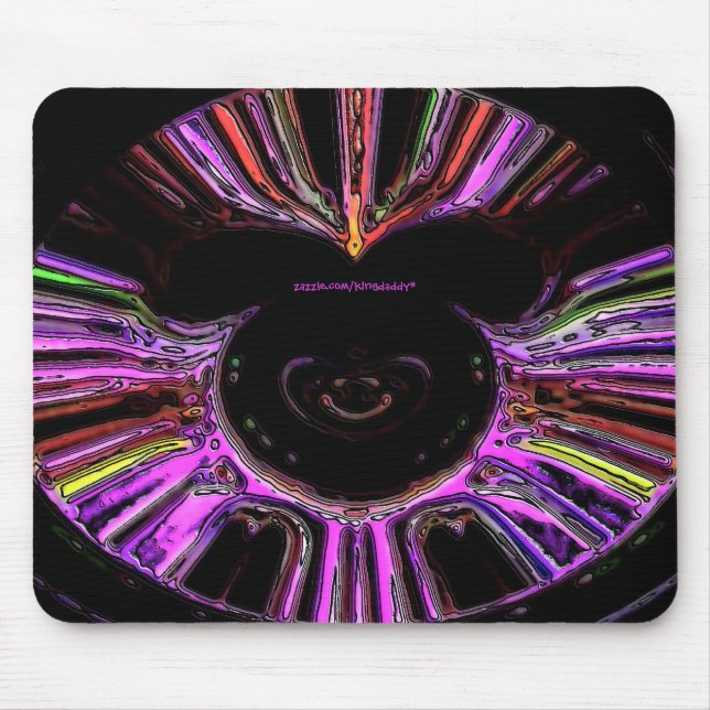 Olho de sorriso Mousepad (Frente)