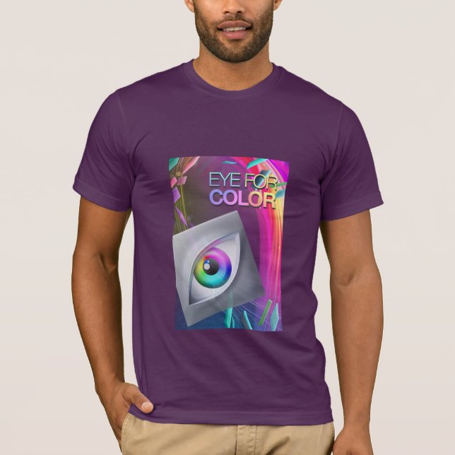 Olho do Alt para o t-shirt da cor (Frente)
