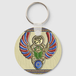 Olho do chaveiro do escaravelho de Horus