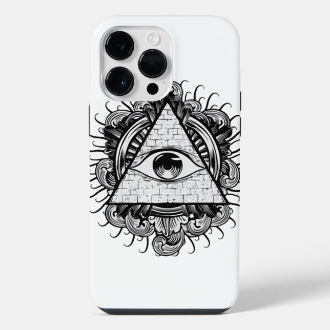 Olho do Iluminati que Tudo Vê (Verso)
