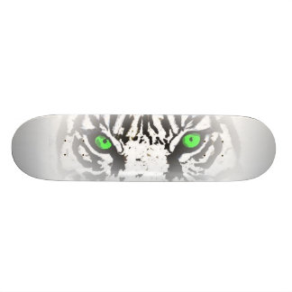 OLHO DO SKATE DO TIGRE - DESIGN BRANCO DO TIGRE