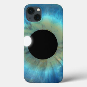 Olho estranho legalPhone Blue Eye Iris Closeup Eye