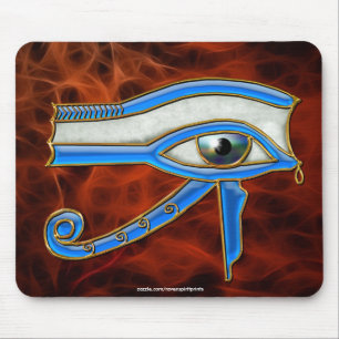 OLHOS DE HORUS, WADJET Egípcio Mousepad