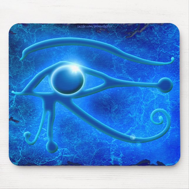 OLHOS DO HORUS Egípcio Fantasy Mousepad (Frente)