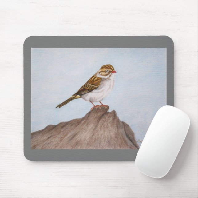 Olhos no Mousepad Sparrow (Com mouse)
