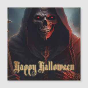 Olhos Vermelhos Brilhantes Ceifador Arte de Hallow