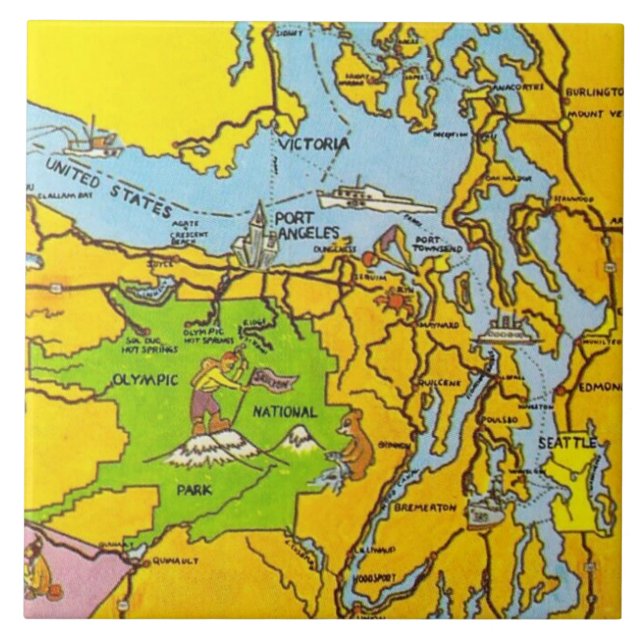 Olimpiadas Península Azulejo cerâmico (Frente)