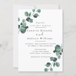 Olivais, Convite para Casamento Verde