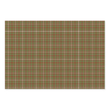 Olive Burgundy White Plaid Classic