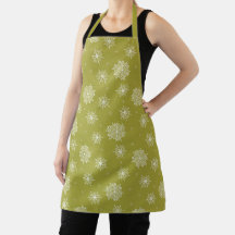 Olive Caprichoso Floral Celestial Médio
