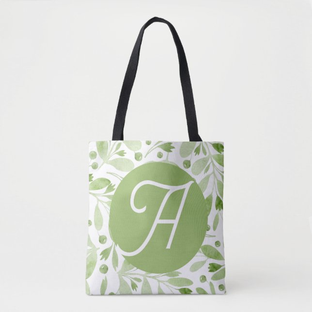 Olive Leaves Tote Bag (Frente)