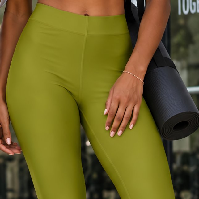 “OLIVE” - LEGGINGS DE ROUPA DE TREINO (Criador carregado)