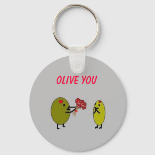 OLIVE VOCÊ - Azeitonas no Amor - chaveiro