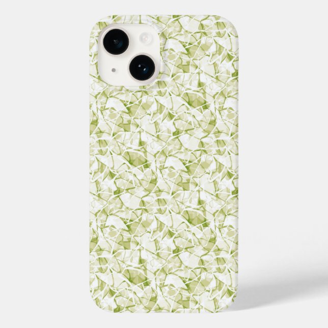 olive-white abstract fashionable modern pattern    (Verso)