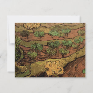 Oliveiras de Van Gogh Contra a Encosta de uma Coli