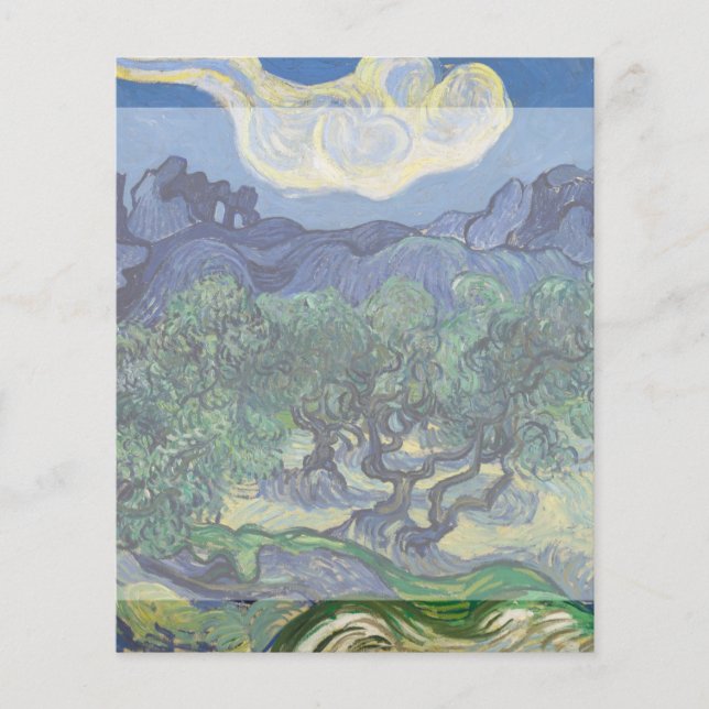 Oliveiras de Vincent Van Gogh (Frente)