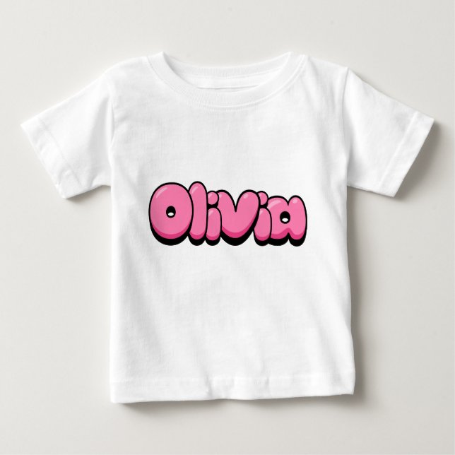 Olivia rosa Baby T-Shirt (Frente)