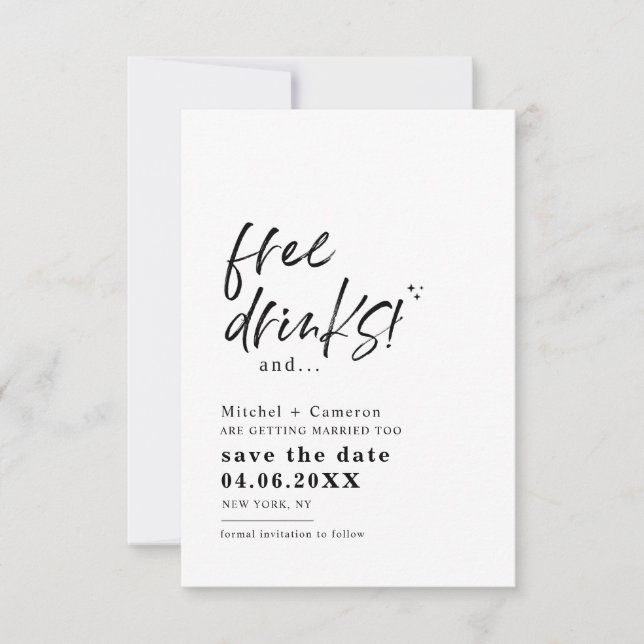 Ollie | Bebidas Gratuitas Guardar o Anúncio de Dat (Frente)