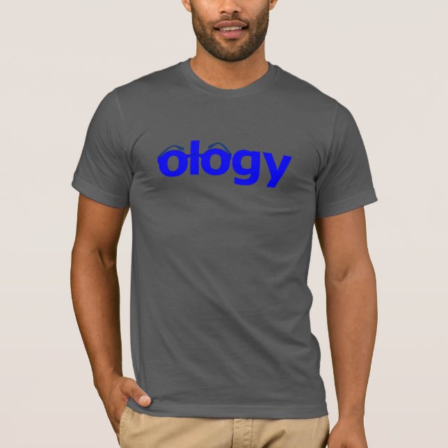 Ology Geeky do t-shirt da ciência (Frente)
