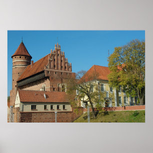 Olsztyn Medieval Gothic Castle III - Poster