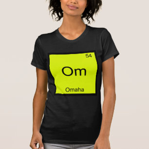Om - Camiseta Símbolo do Elemento Químico da Cidad