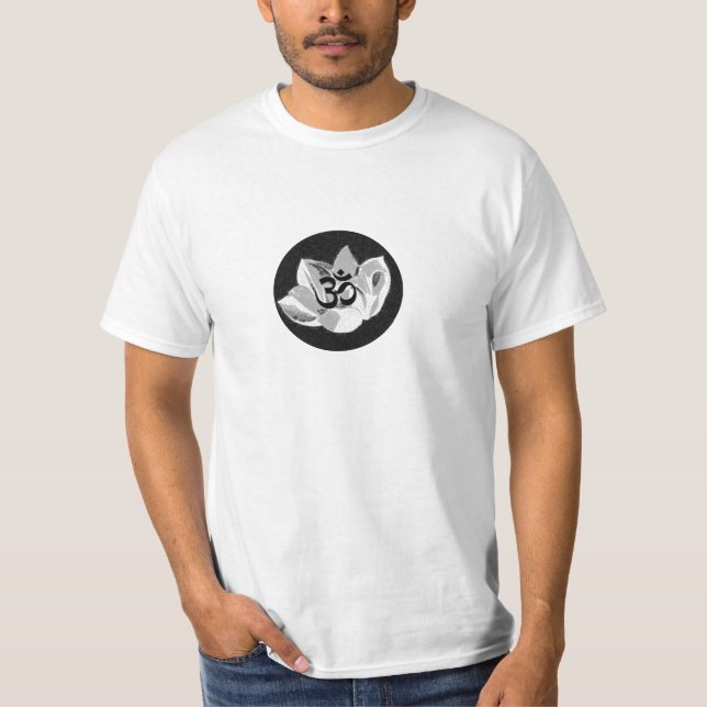Om Lotus - Camiseta de ioga (Frente)