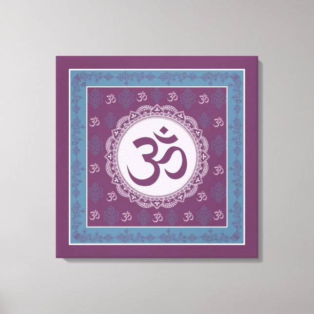 OM Mandala - Canvas (Frente)