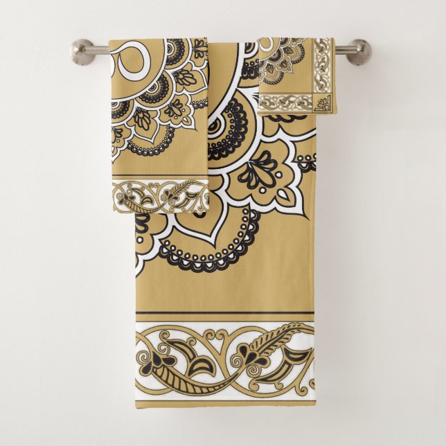 OM Mandala - Conjunto de Toalhas de Banho (Insitu)