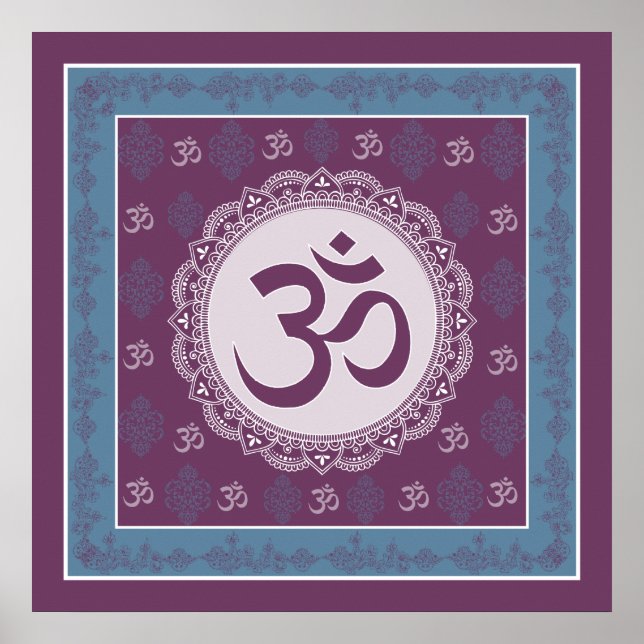 OM Mandala - Poster (Frente)