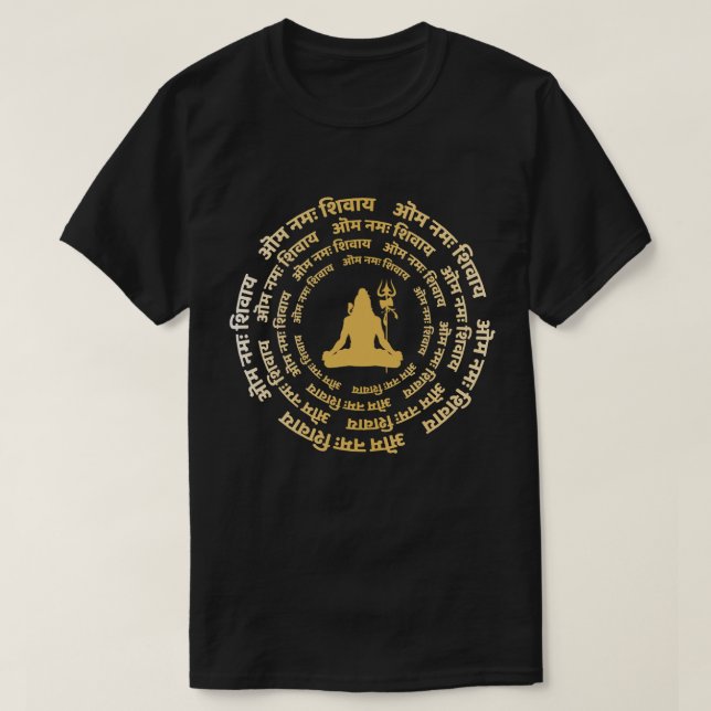 Om Namah Shivaya! Camiseta (Frente do Design)
