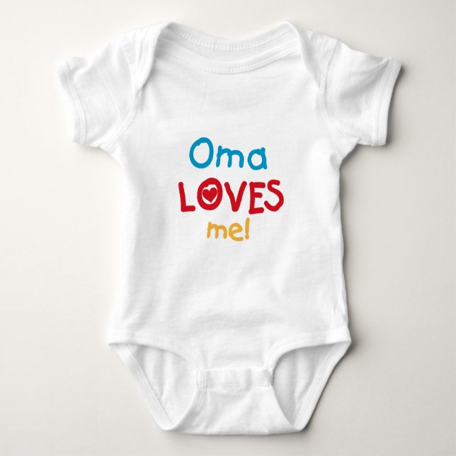 Oma ama-me T-shirts e presentes (Frente)