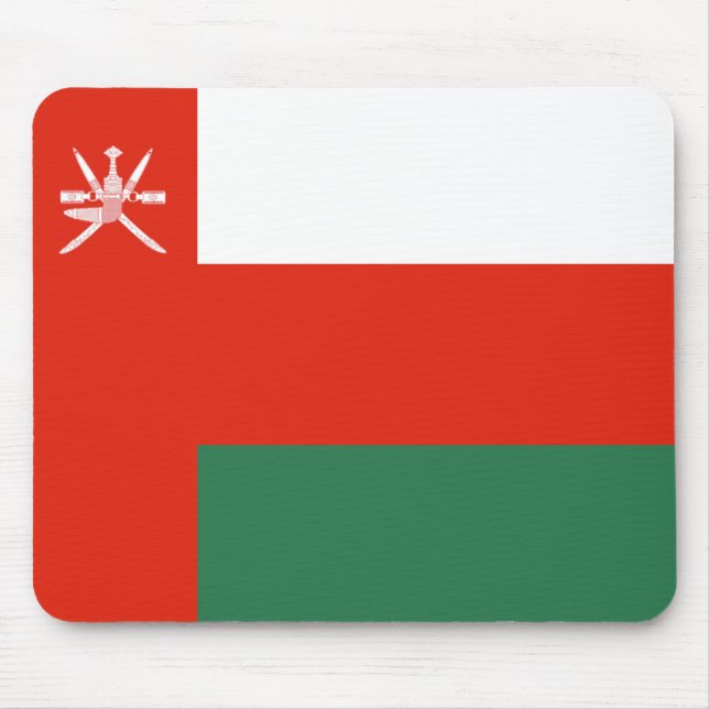 Oman Flag Mousepad (Frente)