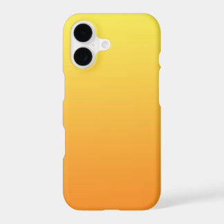 Ómbre Amarelo e Laranja