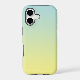Ombre Azul e Amarelo