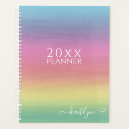 Ombre Rainbow Sky | Planejador Personalizado