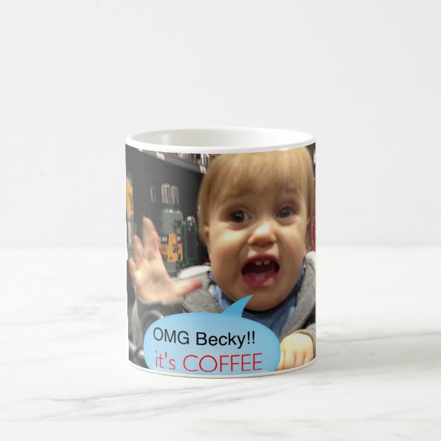 Omg Becky é caneca de café (Centro)