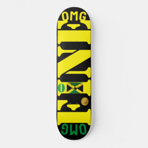 OMG BEM (JAMAICA) 8 1/4" Deck de Skateboard