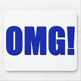 OMG! Mousepad azul