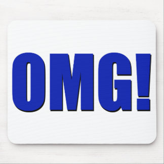 OMG! Mousepad azul
