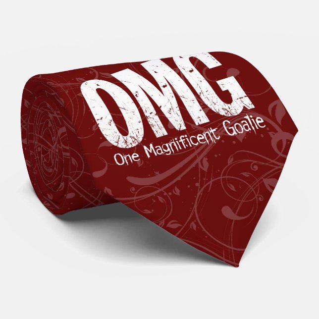 OMG: Uma Gravata Magnífica de Goalie (Hockey) (Rolled)