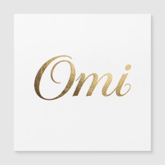 Omi Magnetic Card – Grandma Omi Gift
