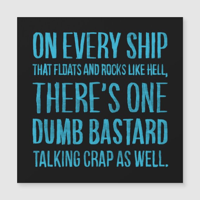 On Every Ship (Frente)