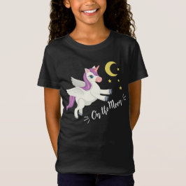 On the Moon - Magisches Einhorn T-Shirt für Träume