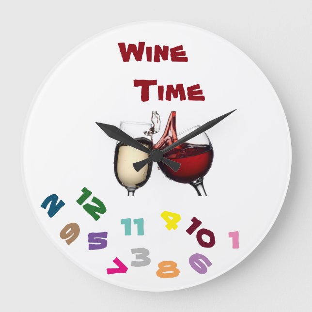 "ON ***WINE TIME***" COM ESTE LEGAL RELÓGIO (Frente)