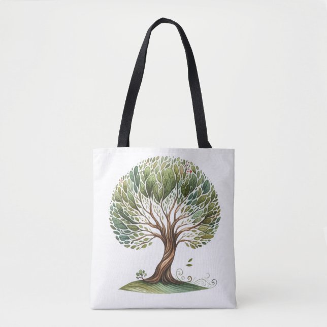 Once Upon a Tree Tote Bag  (Frente)